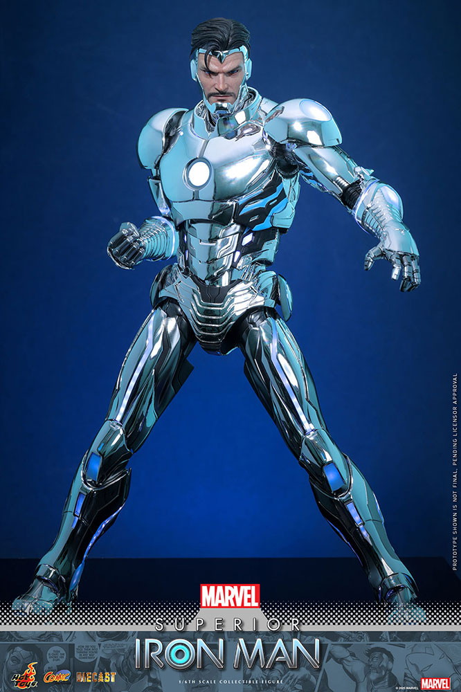 マーベル・コミック「スーペリア・アイアンマン」のフィギュア画像