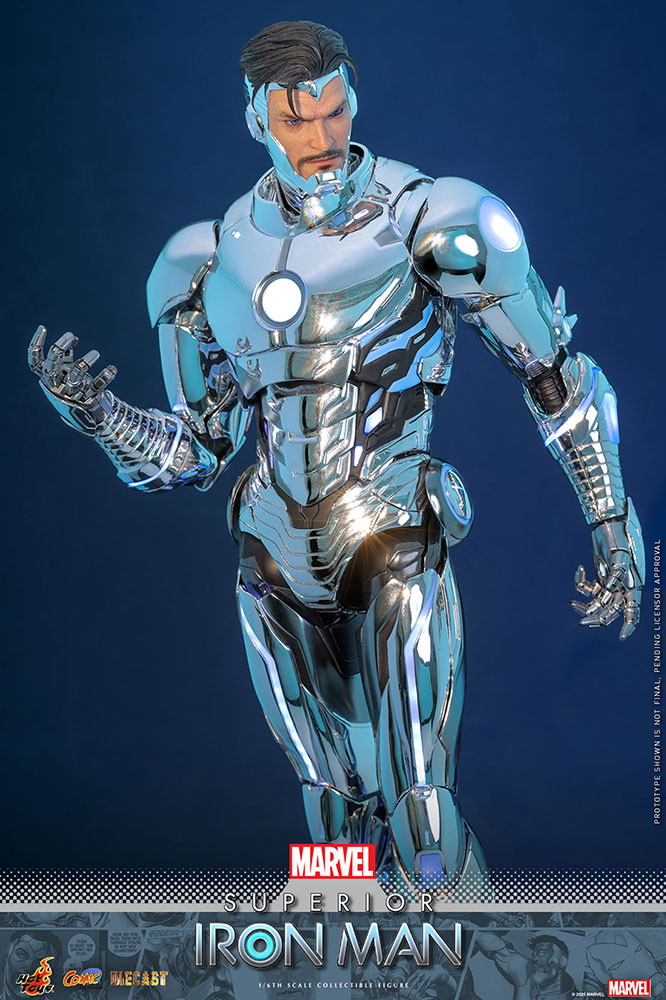マーベル・コミック「スーペリア・アイアンマン」のフィギュア画像