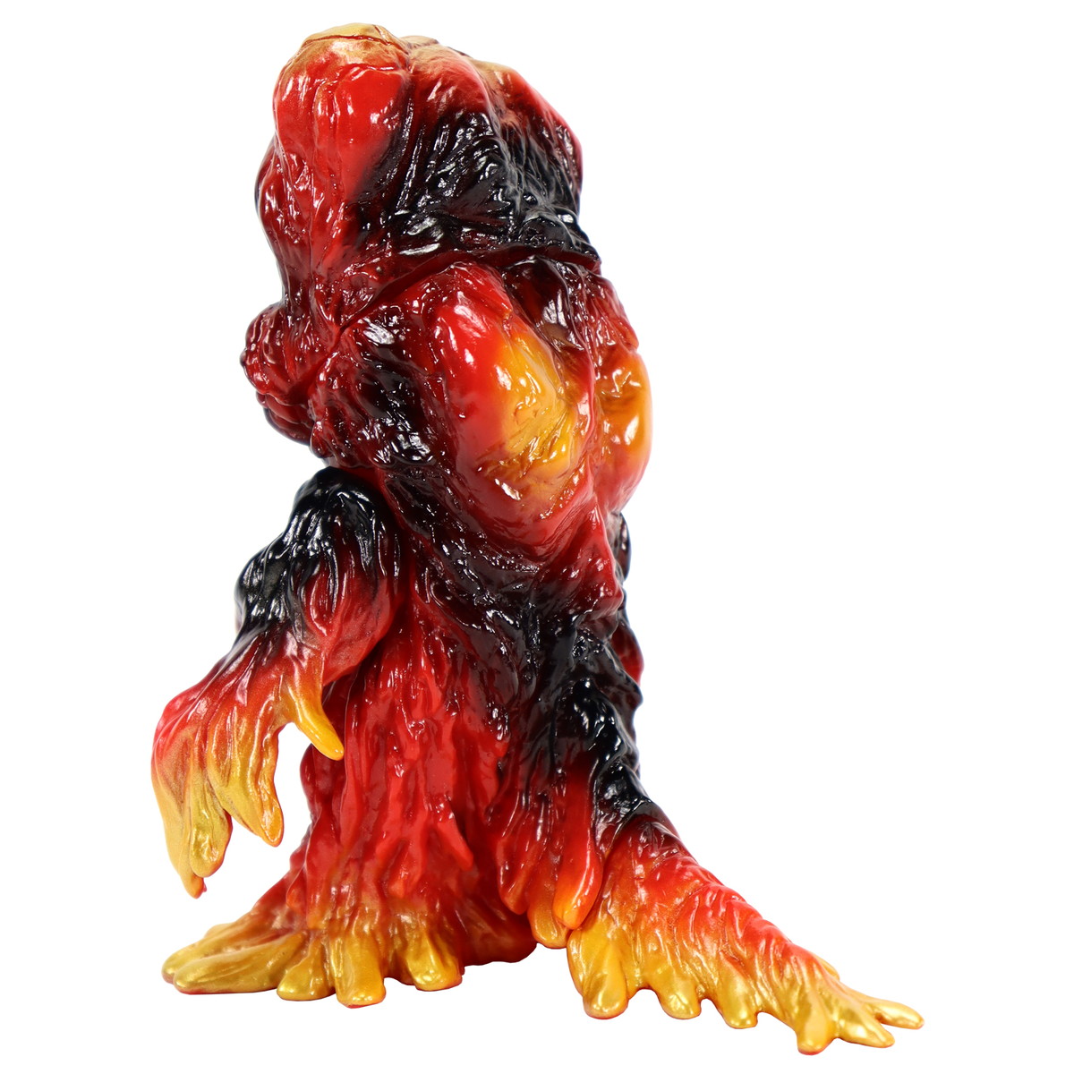 ゴジラ対ヘドラ「CCP ミドルサイズシリーズ ヘドラ BLAZE BLACK Ver.」のフィギュア画像