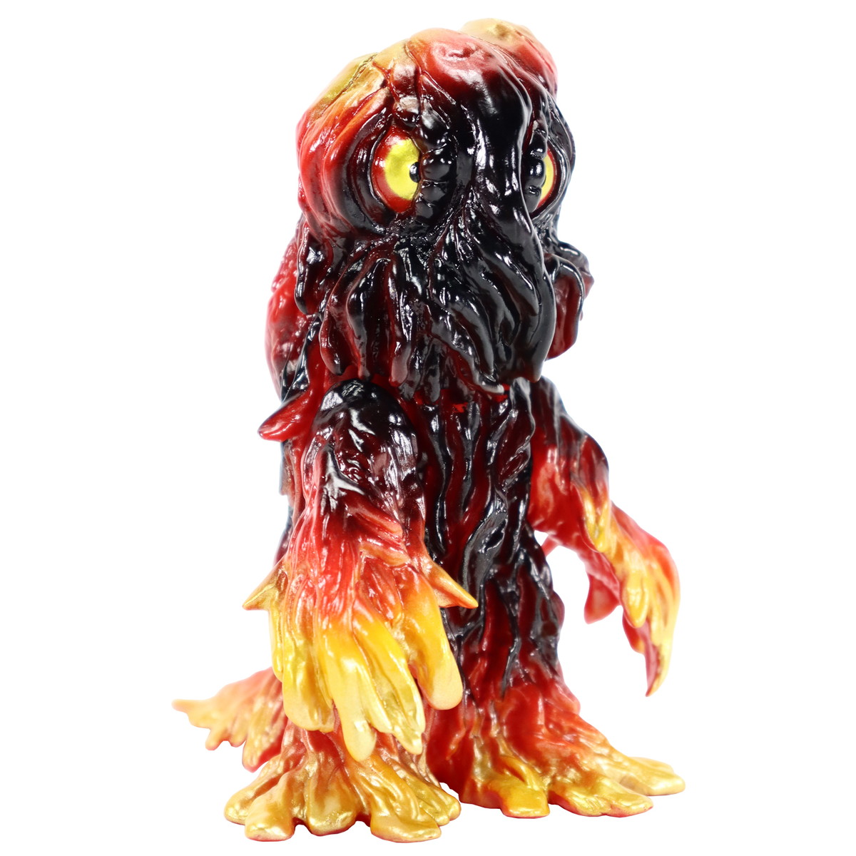 ゴジラ対ヘドラ「CCP ミドルサイズシリーズ ヘドラ BLAZE BLACK Ver.」のフィギュア画像