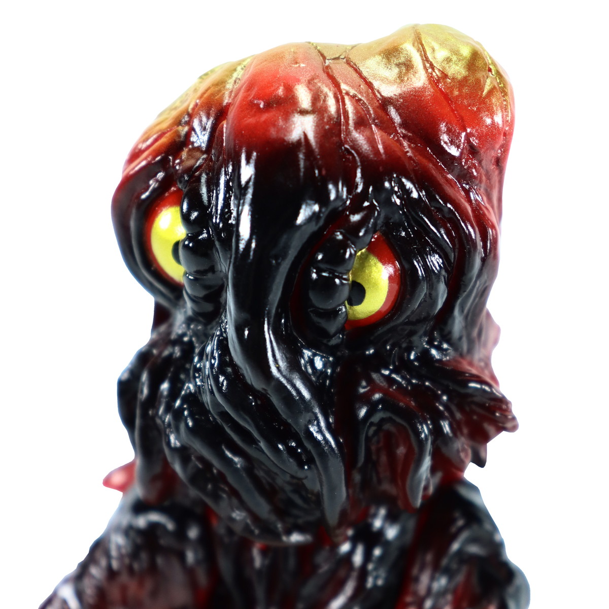 ゴジラ対ヘドラ「CCP ミドルサイズシリーズ ヘドラ BLAZE BLACK Ver.」のフィギュア画像
