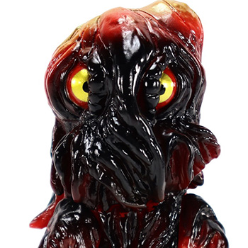 ゴジラ対ヘドラ「CCP ミドルサイズシリーズ ヘドラ BLAZE BLACK Ver.」のフィギュア