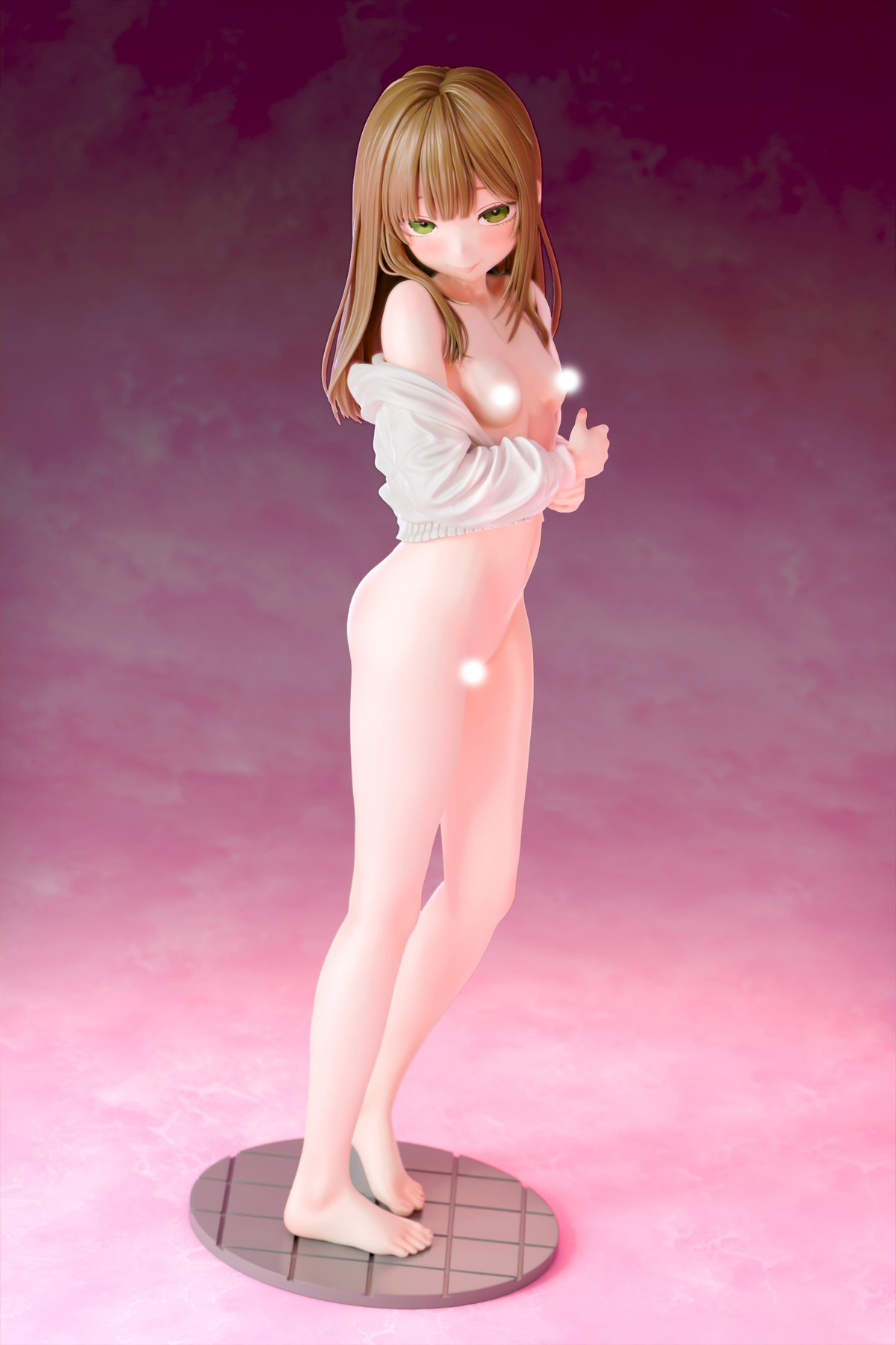 インサイトオリジナル「肉感少女 プールのあとで 真鍋さん」のフィギュア画像