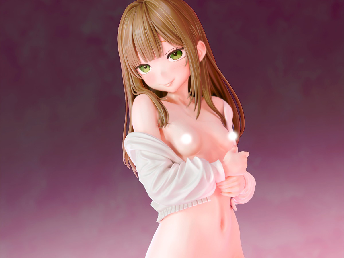 インサイトオリジナル「肉感少女 プールのあとで 真鍋さん」のフィギュア画像