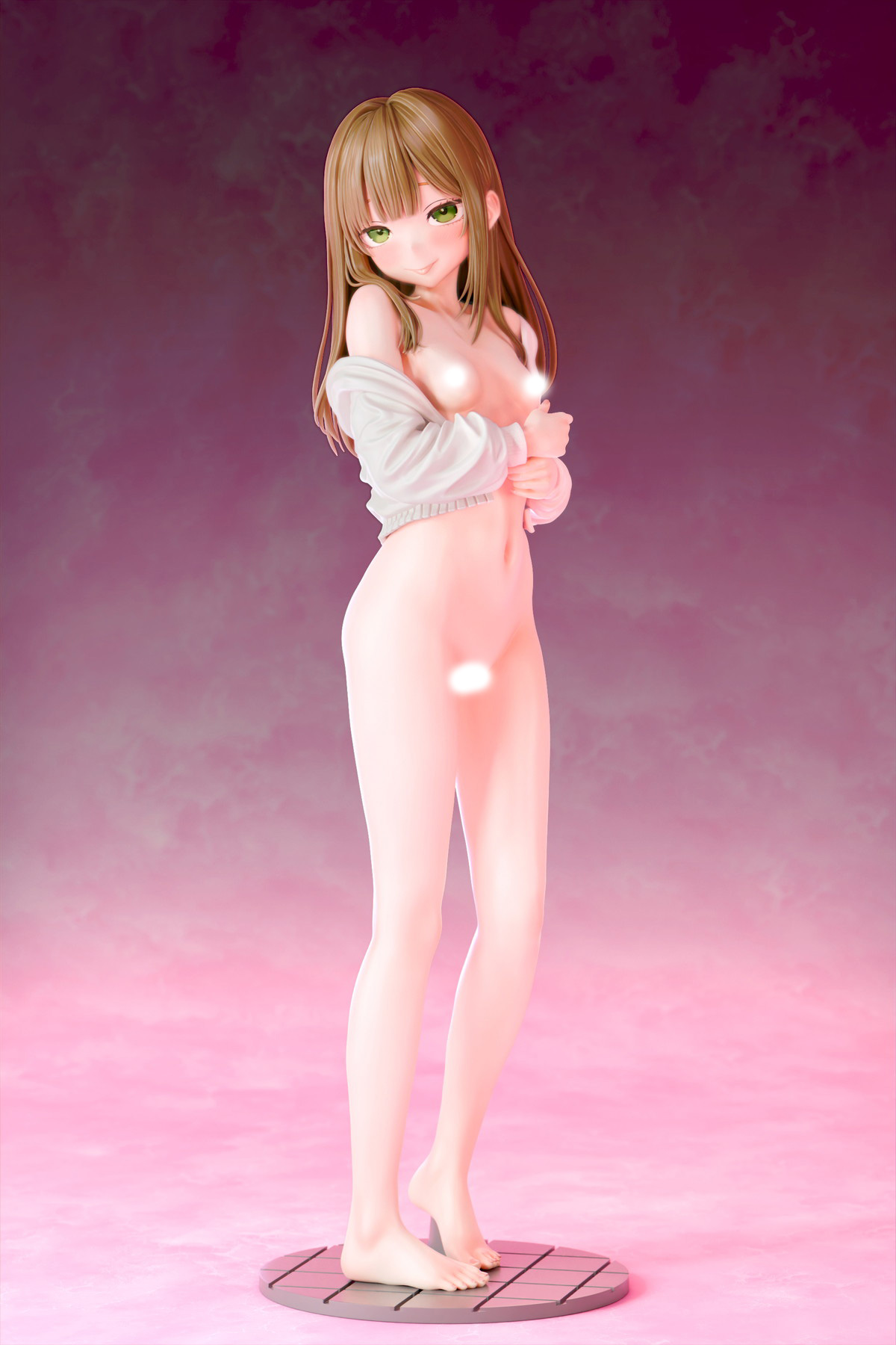 インサイトオリジナル「肉感少女 プールのあとで 真鍋さん」のフィギュア画像