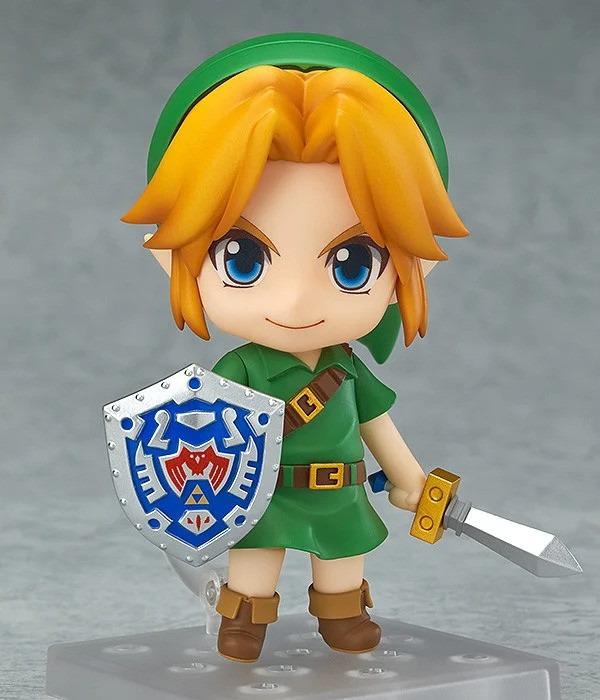 ゼルダの伝説 ムジュラの仮面 3D「ねんどろいど リンク ムジュラの仮面3D Ver.」のフィギュア画像