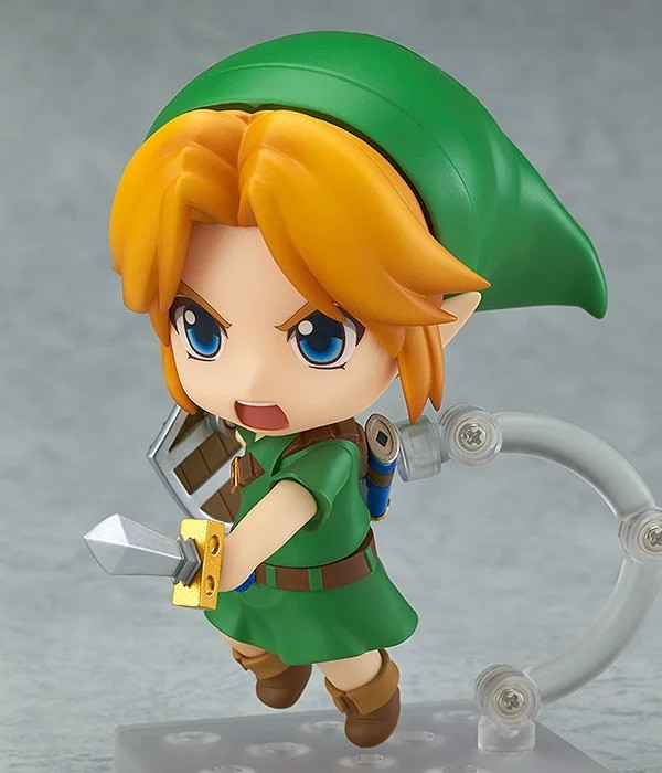 ゼルダの伝説 ムジュラの仮面 3D「ねんどろいど リンク ムジュラの仮面3D Ver.」のフィギュア画像