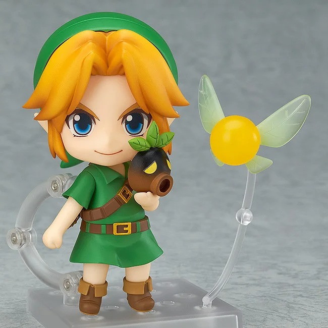 ゼルダの伝説 ムジュラの仮面 3D「ねんどろいど リンク ムジュラの仮面3D Ver.」のフィギュア画像