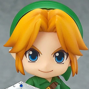 ゼルダの伝説 ムジュラの仮面 3D「ねんどろいど リンク ムジュラの仮面3D Ver.」のフィギュア