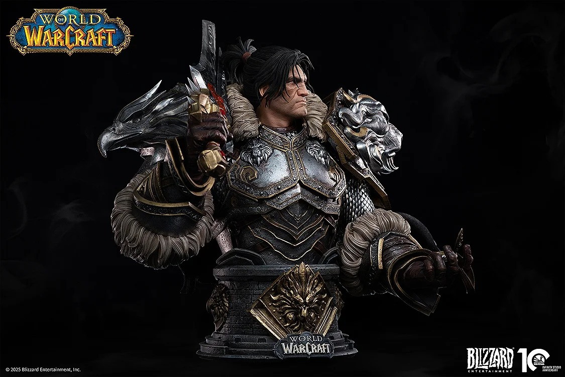 World of Warcraft「Infinity Studio X Blizzard ヴァリアン・リン 1/3バストモデル」のフィギュア画像