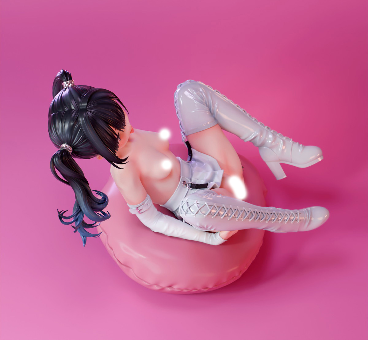 インサイトオリジナル「肉感少女 ご奉仕アイドル握手会 魅坂ねむ」のフィギュア画像