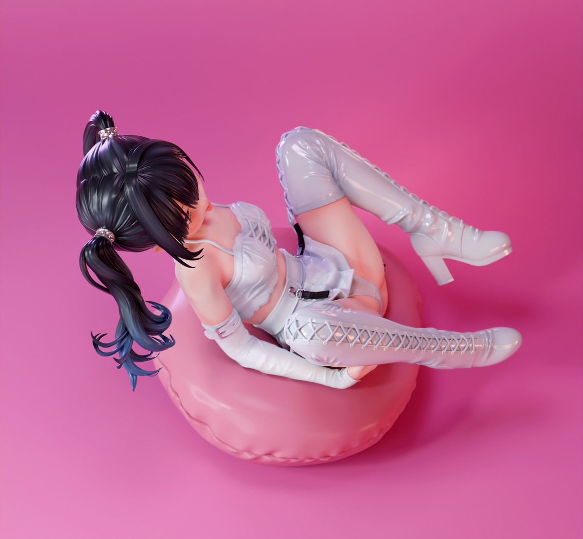 Bfull FOTS JAPANSオリジナル「アイドル握手会 魅坂ねむ」のフィギュア画像