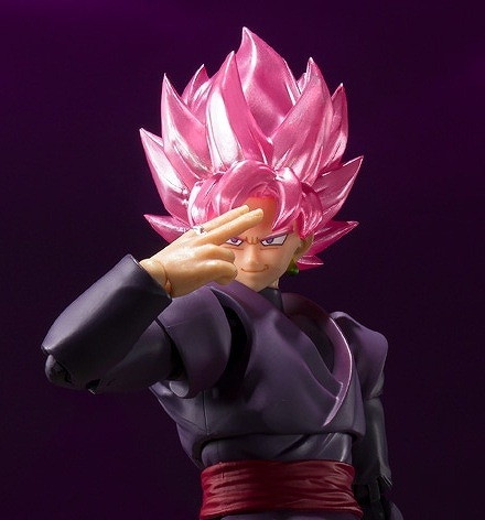 ドラゴンボール超「S.H.Figuarts ゴクウブラック-スーパーサイヤ人ロゼ-」のフィギュア画像