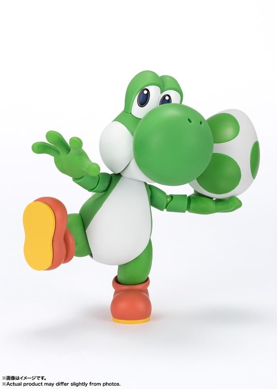 スーパーマリオ「S.H.Figuarts ヨッシー (SUPER MARIO)」のフィギュア画像