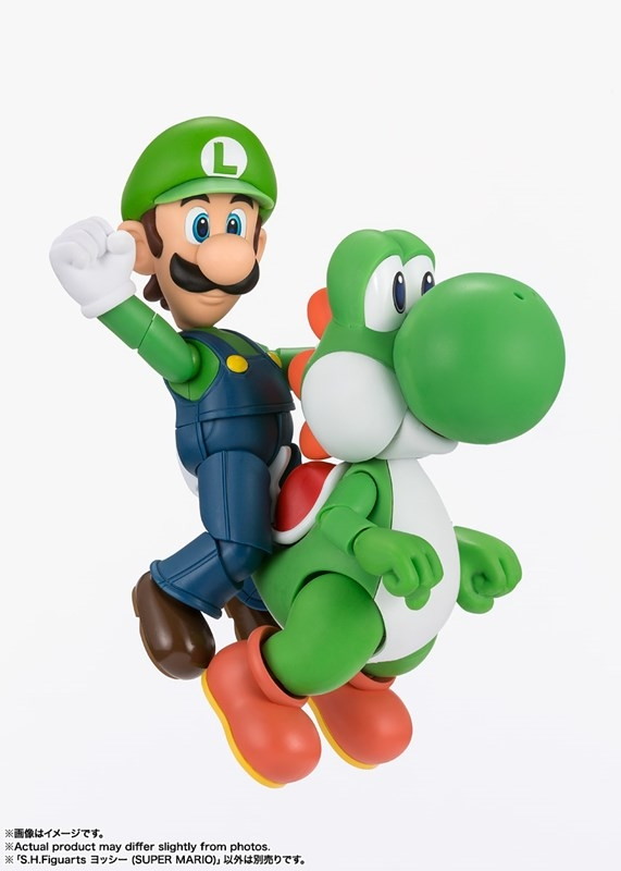 スーパーマリオ「S.H.Figuarts ヨッシー (SUPER MARIO)」のフィギュア画像