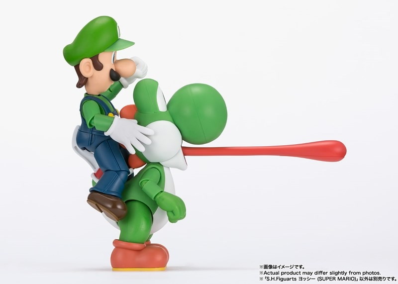 スーパーマリオ「S.H.Figuarts ヨッシー (SUPER MARIO)」のフィギュア画像