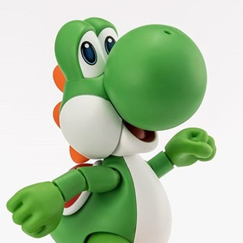 スーパーマリオ「S.H.Figuarts ヨッシー （SUPER MARIO）」のフィギュア