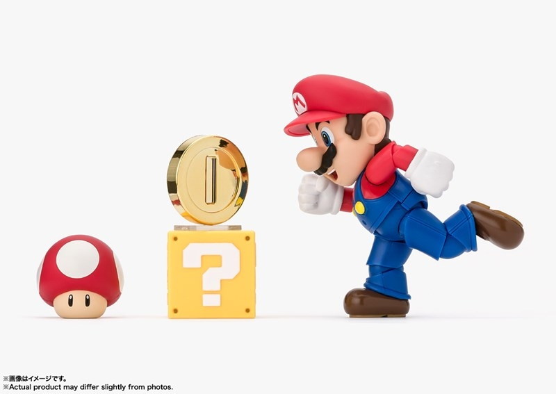 スーパーマリオ「S.H.Figuarts マリオ (SUPER MARIO)」のフィギュア画像