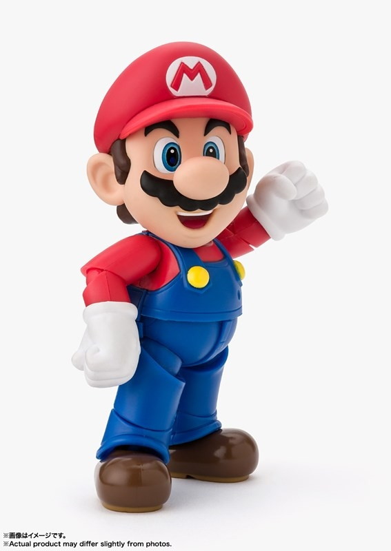スーパーマリオ「S.H.Figuarts マリオ (SUPER MARIO)」のフィギュア画像