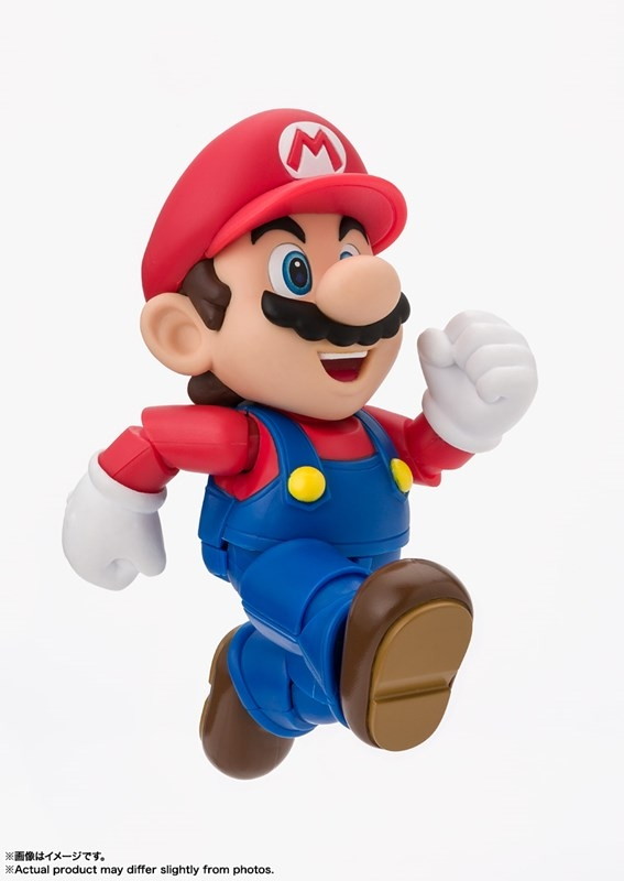 スーパーマリオ「S.H.Figuarts マリオ (SUPER MARIO)」のフィギュア画像