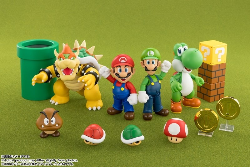 スーパーマリオ「S.H.Figuarts マリオ (SUPER MARIO)」のフィギュア画像