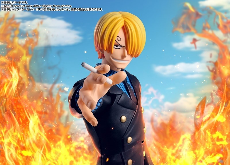 ONE PIECE「S.H.Figuarts サンジ -冒険の夜明け-」のフィギュア画像