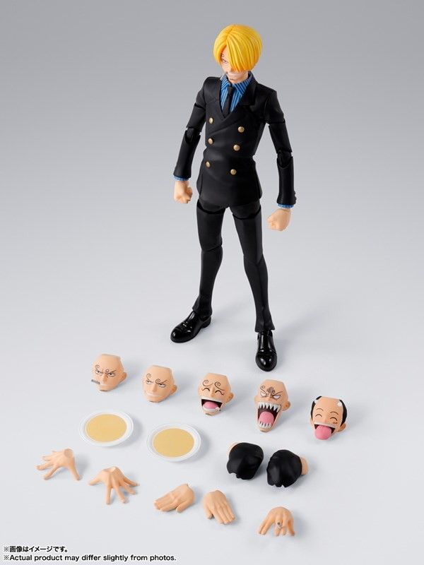 ONE PIECE「S.H.Figuarts サンジ -冒険の夜明け-」のフィギュア画像