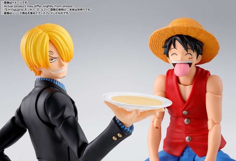 ONE PIECE「S.H.Figuarts サンジ -冒険の夜明け-」のフィギュア画像