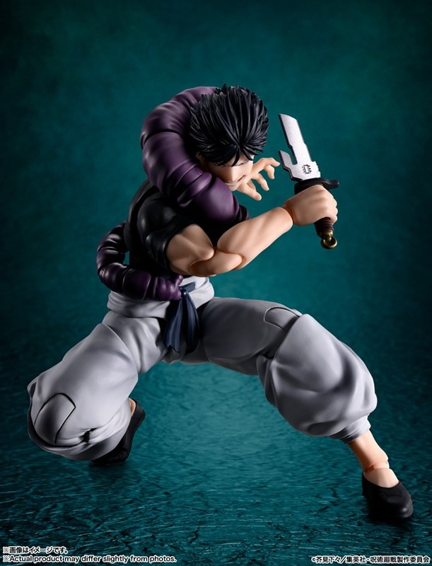 呪術廻戦「S.H.Figuarts 伏黒甚爾」のフィギュア画像
