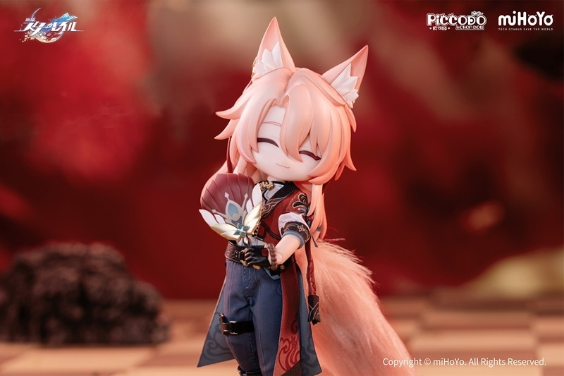 「PICCODO ACTION DOLL X 崩壊：スターレイル 椒丘（しょうきゅう） デフォルメドール」のフィギュア画像