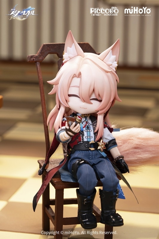 「PICCODO ACTION DOLL X 崩壊：スターレイル 椒丘（しょうきゅう） デフォルメドール」のフィギュア画像