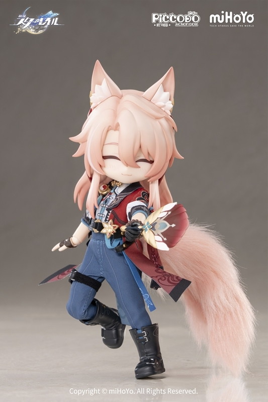 「PICCODO ACTION DOLL X 崩壊：スターレイル 椒丘（しょうきゅう） デフォルメドール」のフィギュア画像