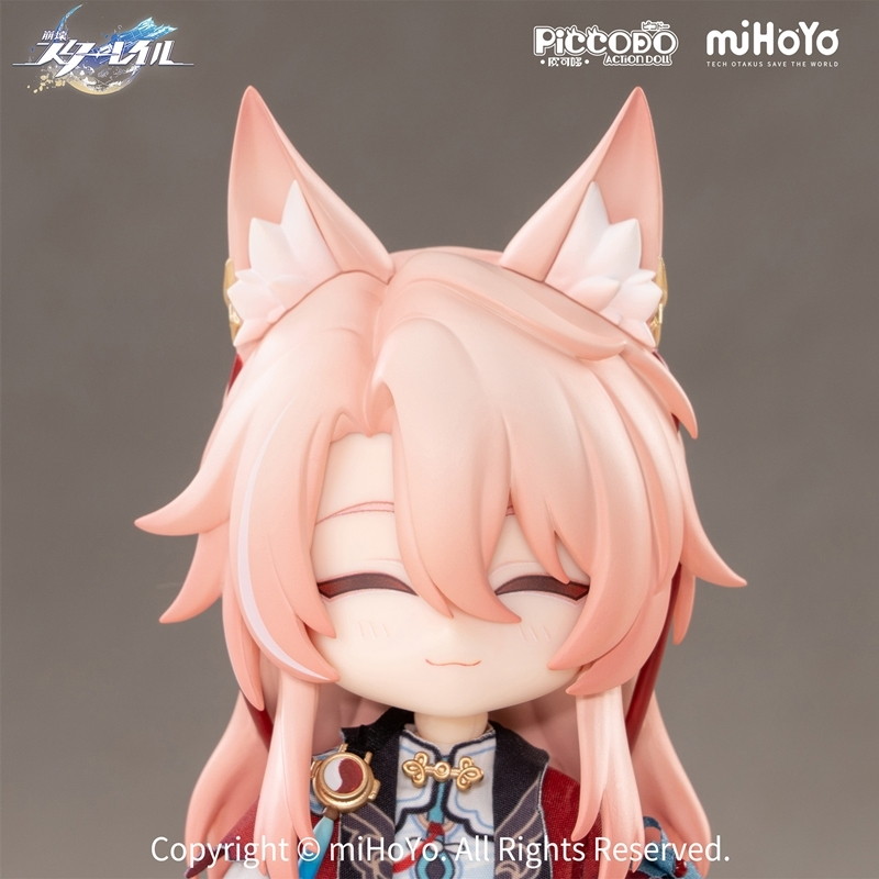 「PICCODO ACTION DOLL X 崩壊：スターレイル 椒丘（しょうきゅう） デフォルメドール」のフィギュア画像