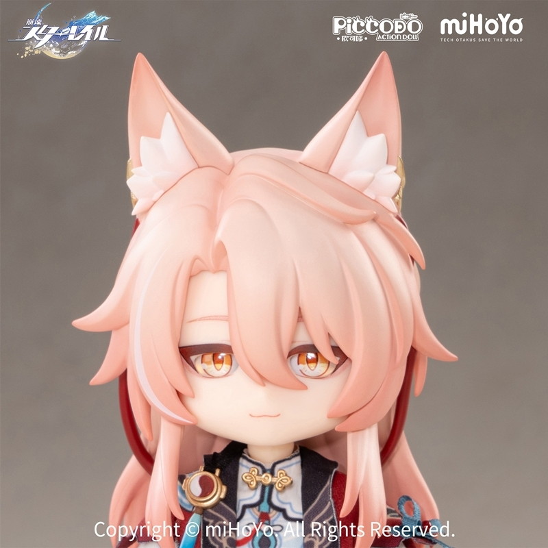 「PICCODO ACTION DOLL X 崩壊：スターレイル 椒丘（しょうきゅう） デフォルメドール」のフィギュア画像