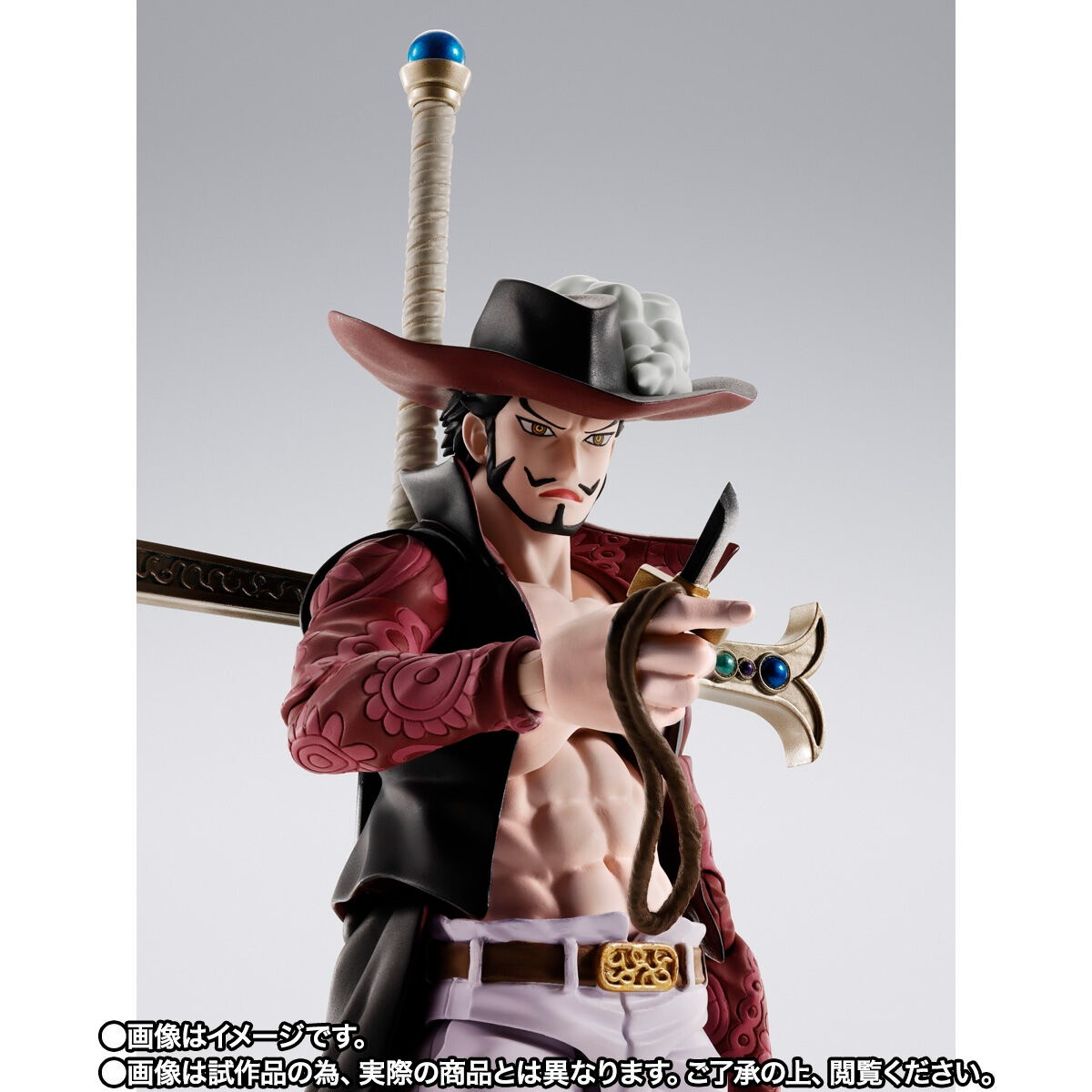 ONE PIECE「S.H.Figuarts ジュラキュール・ミホーク -鷹の目-」のフィギュア画像