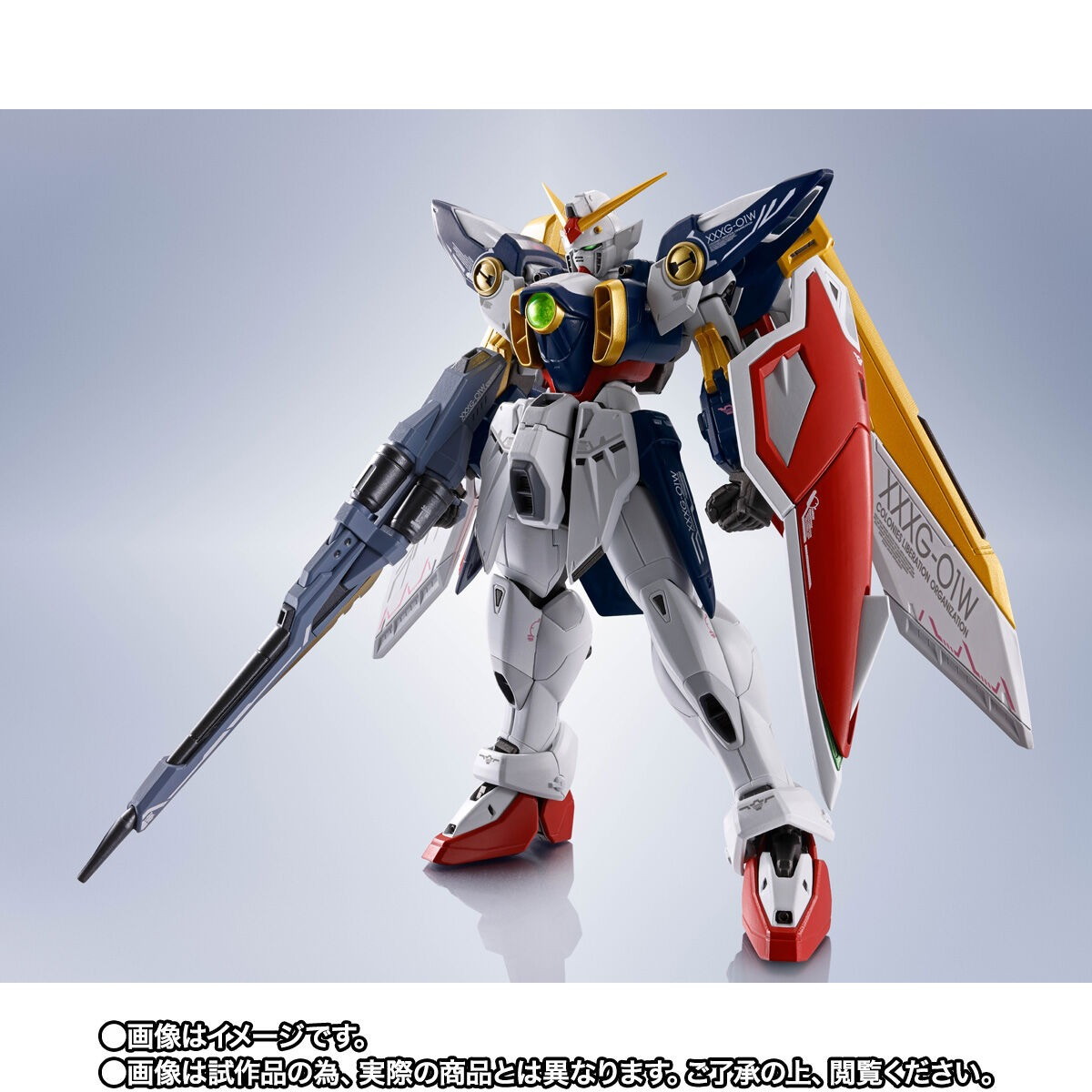 新機動戦記ガンダムW「METAL ROBOT魂 ＜SIDE MS＞ ウイングガンダム」のフィギュア画像