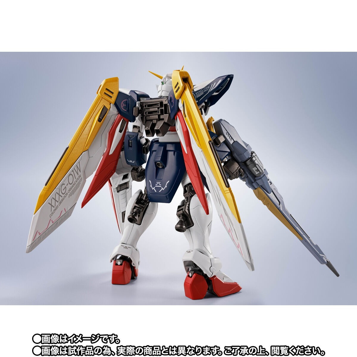 新機動戦記ガンダムW「METAL ROBOT魂 ＜SIDE MS＞ ウイングガンダム」のフィギュア画像