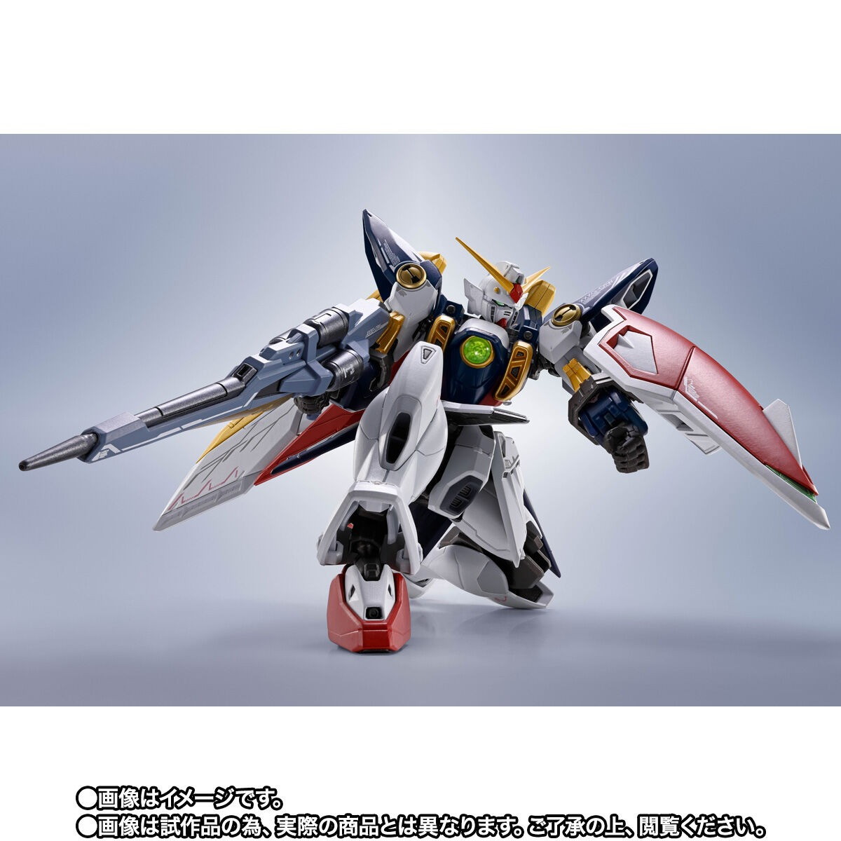 新機動戦記ガンダムW「METAL ROBOT魂 ＜SIDE MS＞ ウイングガンダム」のフィギュア画像