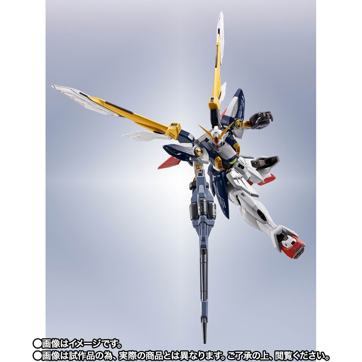 新機動戦記ガンダムW「METAL ROBOT魂 ＜SIDE MS＞ ウイングガンダム」のフィギュア画像