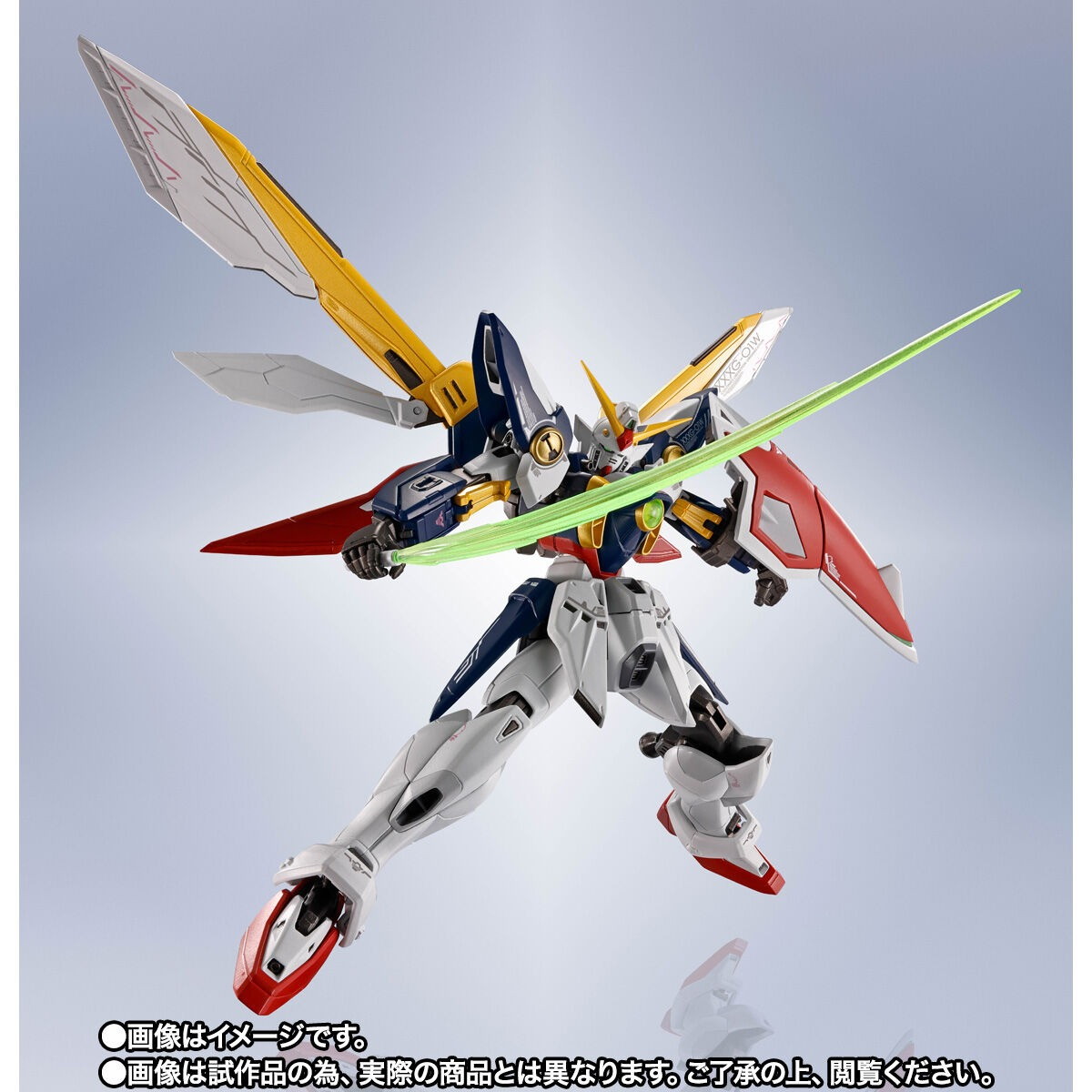 新機動戦記ガンダムW「METAL ROBOT魂 ＜SIDE MS＞ ウイングガンダム」のフィギュア画像