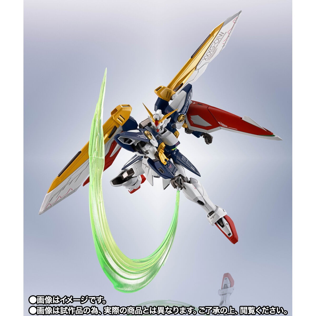 新機動戦記ガンダムW「METAL ROBOT魂 ＜SIDE MS＞ ウイングガンダム」のフィギュア画像