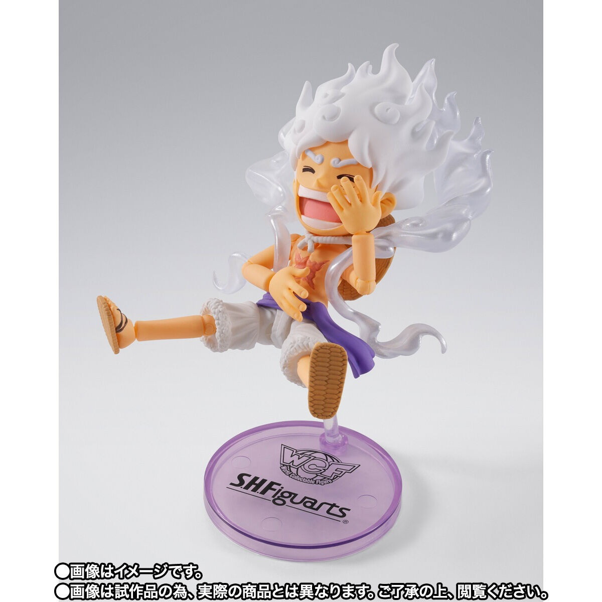 ONE PIECE「S.H.Figuarts ワールドコレクタブルフィギュア×S.H.Figuarts モンキー・D・ルフィ -ギア5-」のフィギュア画像