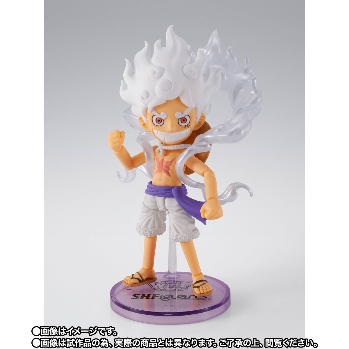 ONE PIECE「S.H.Figuarts ワールドコレクタブルフィギュア×S.H.Figuarts モンキー・D・ルフィ -ギア5-」のフィギュア画像