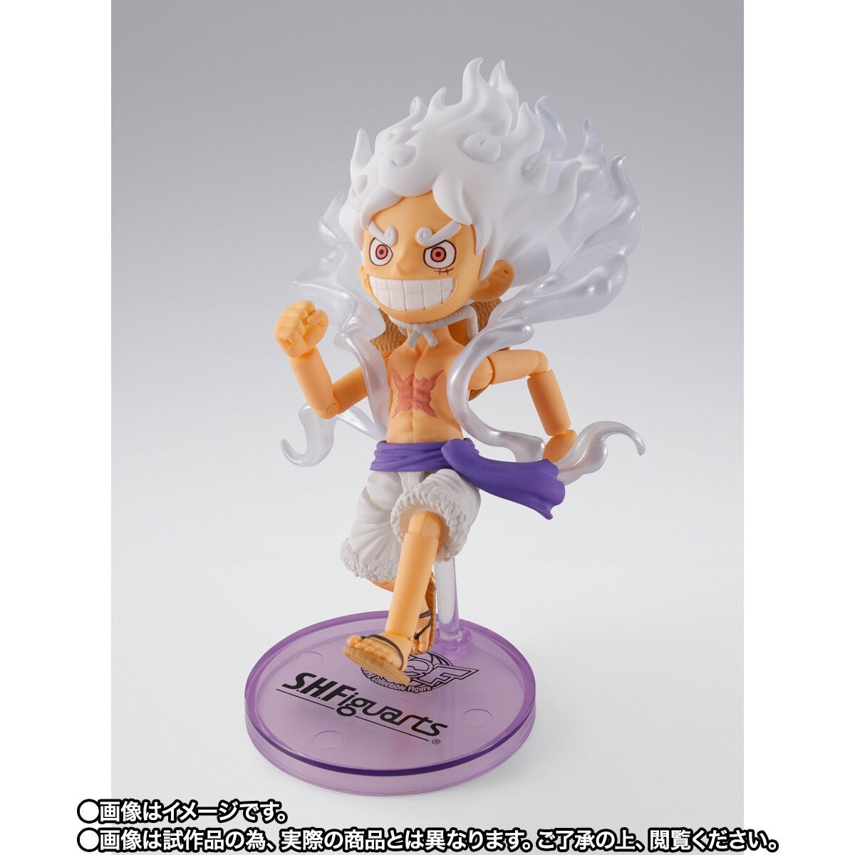 ONE PIECE「S.H.Figuarts ワールドコレクタブルフィギュア×S.H.Figuarts モンキー・D・ルフィ -ギア5-」のフィギュア画像