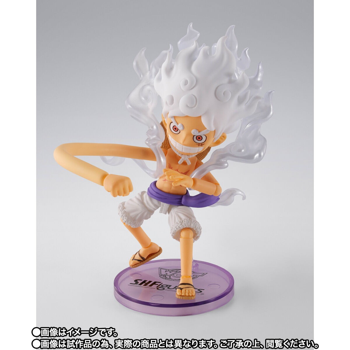 ONE PIECE「S.H.Figuarts ワールドコレクタブルフィギュア×S.H.Figuarts モンキー・D・ルフィ -ギア5-」のフィギュア画像