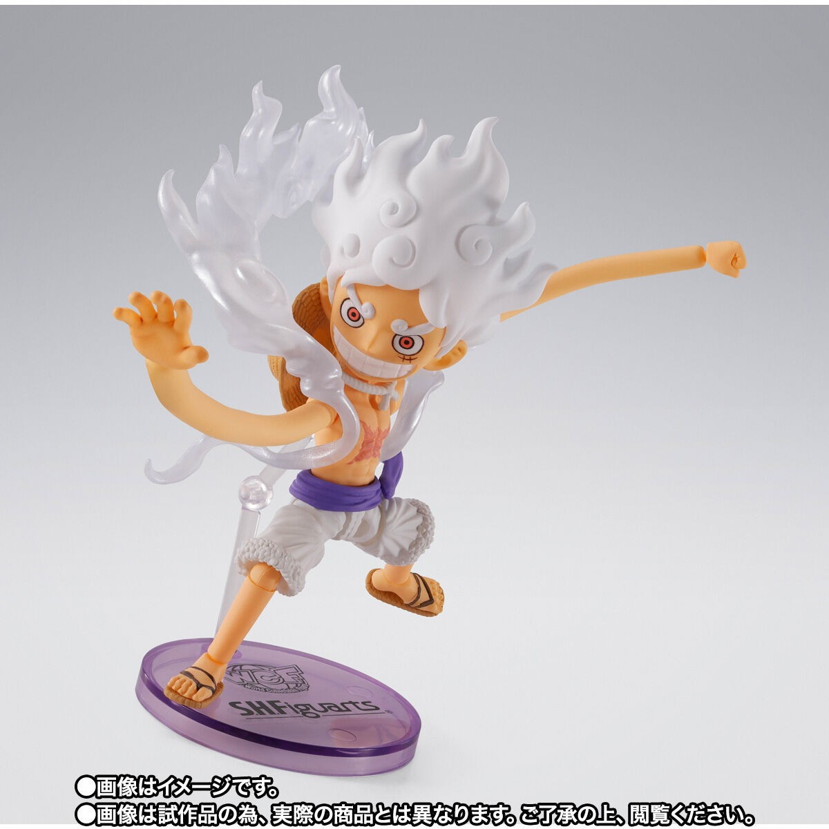 ONE PIECE「S.H.Figuarts ワールドコレクタブルフィギュア×S.H.Figuarts モンキー・D・ルフィ -ギア5-」のフィギュア画像