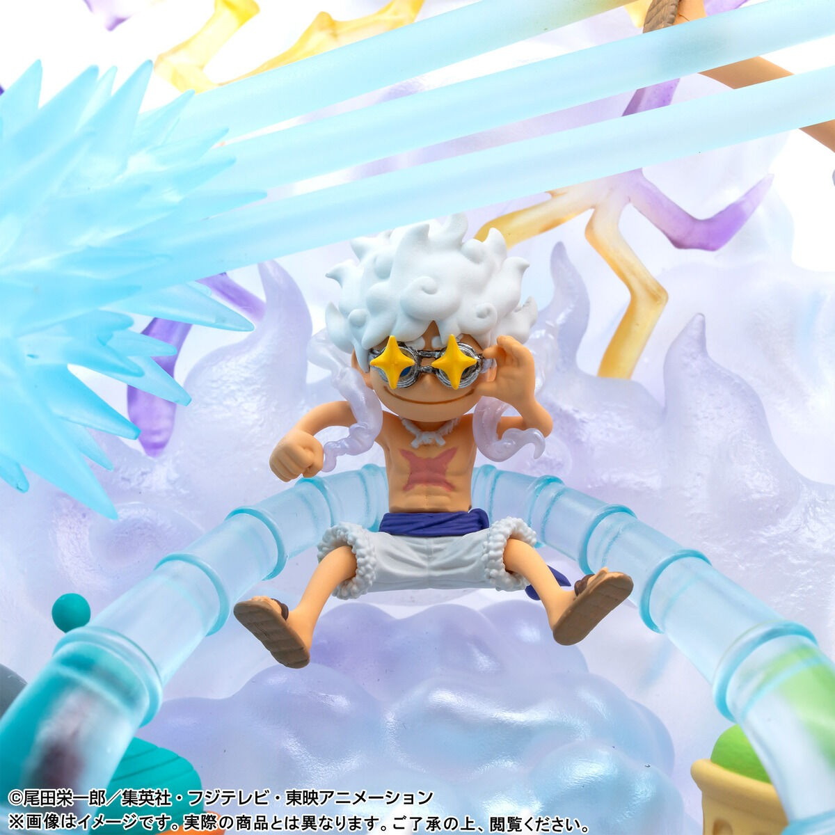 ONE PIECE「ワンピース ワールドコレクタブルフィギュア PREMIUM-モンキー・D・ルフィ ギア5 SPECIAL-」のフィギュア画像