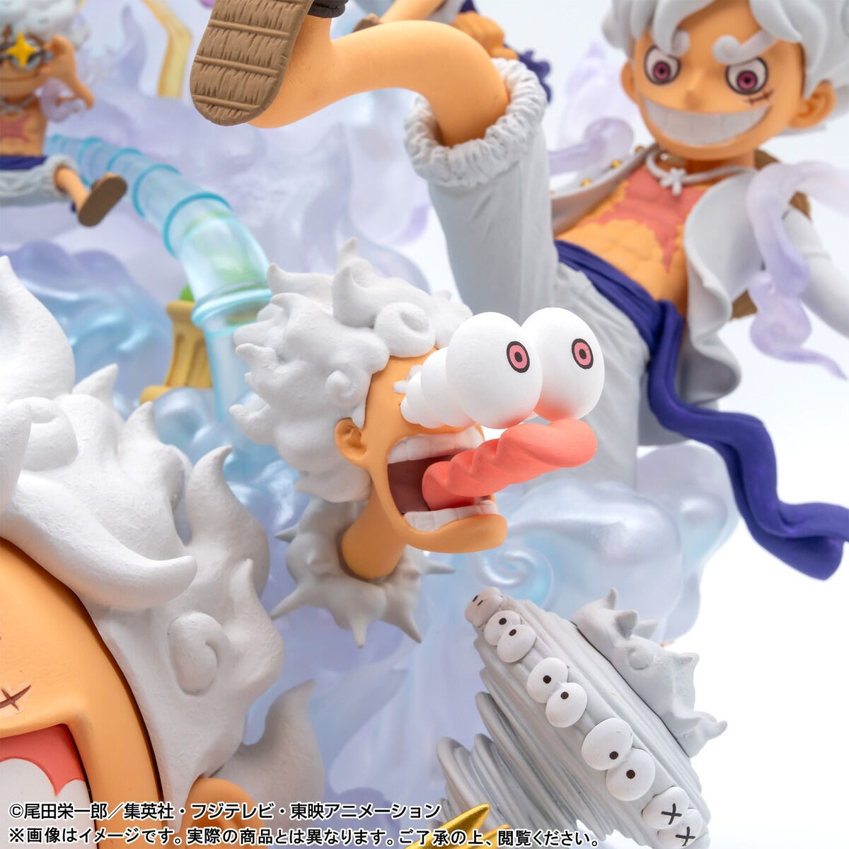 ONE PIECE「ワンピース ワールドコレクタブルフィギュア PREMIUM-モンキー・D・ルフィ ギア5 SPECIAL-」のフィギュア画像