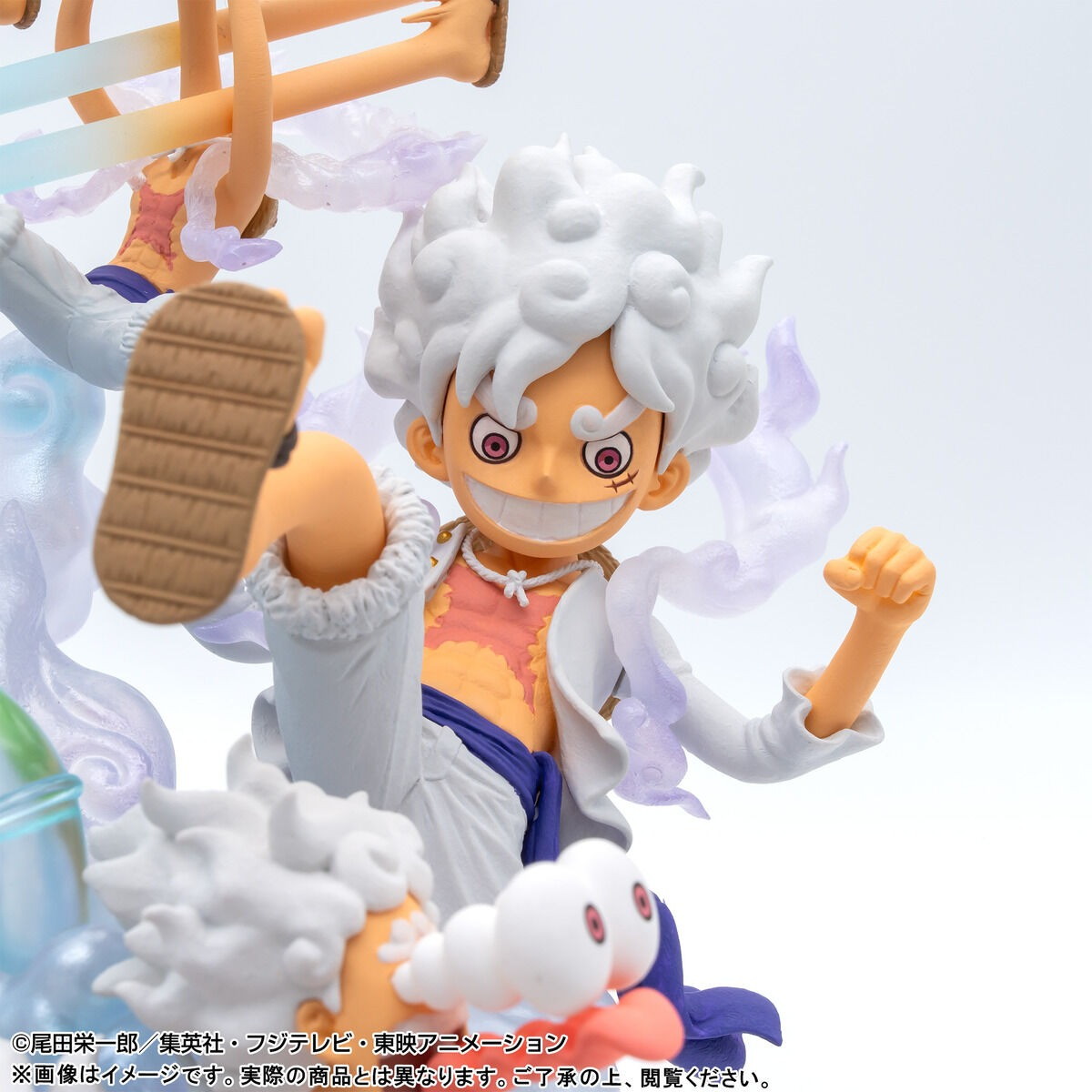 ONE PIECE「ワンピース ワールドコレクタブルフィギュア PREMIUM-モンキー・D・ルフィ ギア5 SPECIAL-」のフィギュア画像
