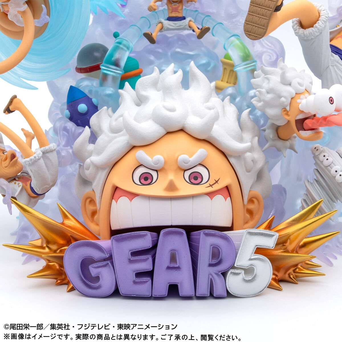 ONE PIECE「ワンピース ワールドコレクタブルフィギュア PREMIUM-モンキー・D・ルフィ ギア5 SPECIAL-」のフィギュア画像
